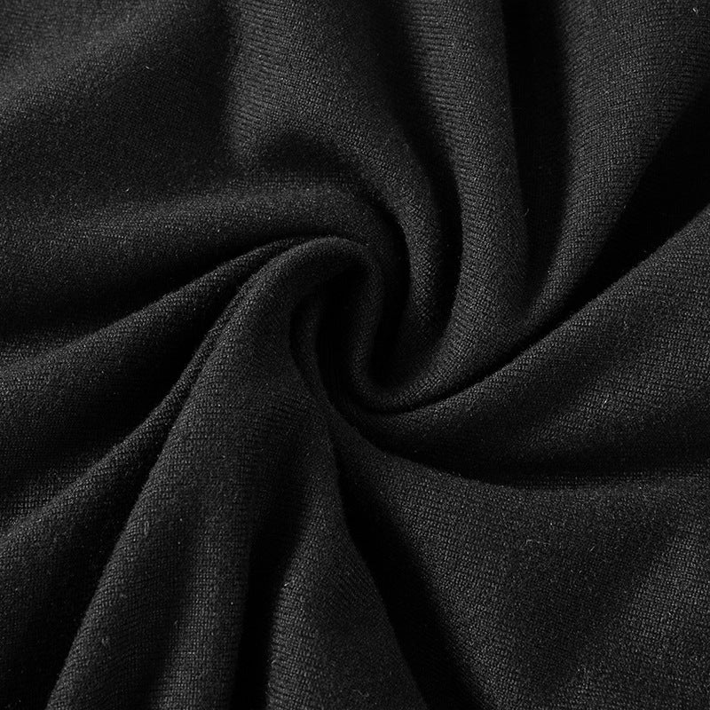 Black bowl short dress