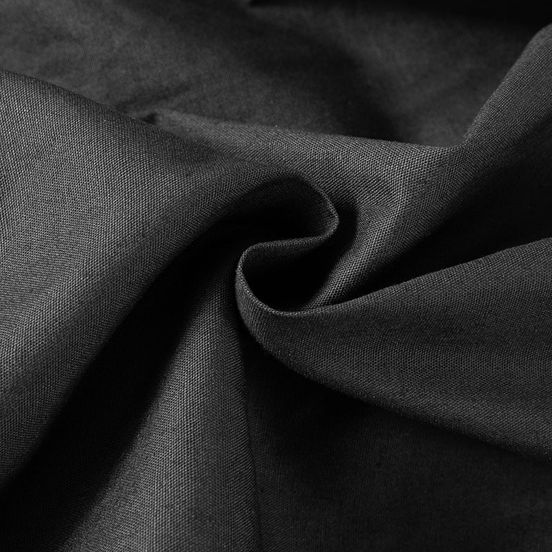 Black bowl short dress