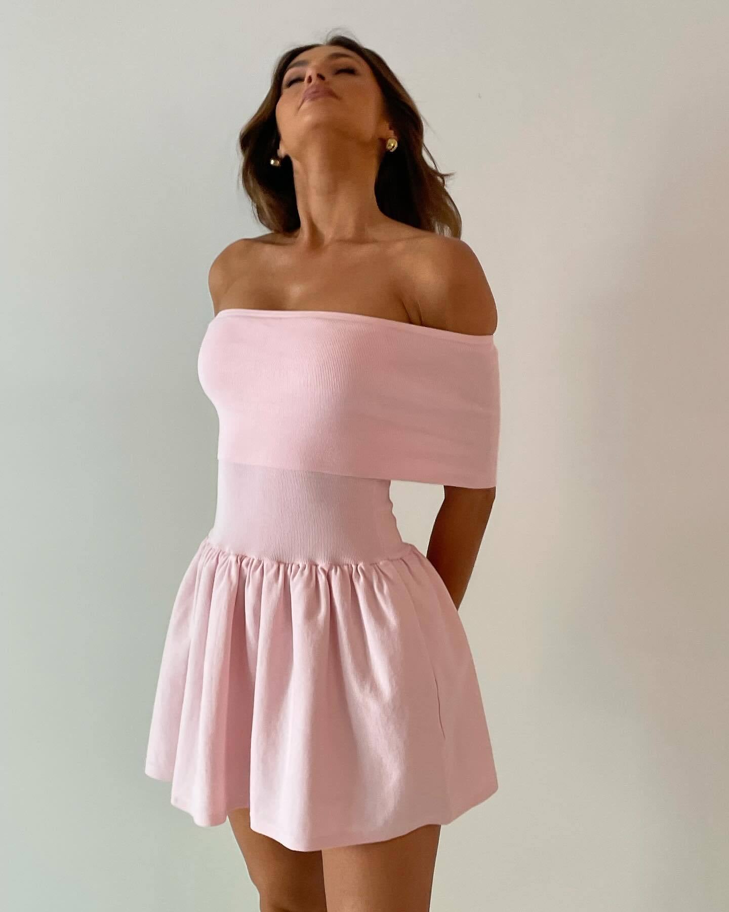 Peachy baby short dress